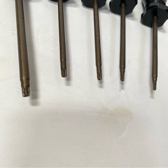 VA Tradesman Lot of 5 Star Head Screwdrivers Lot of 5 T10 T15 T20 T25 T30 - Picture 3 of 6